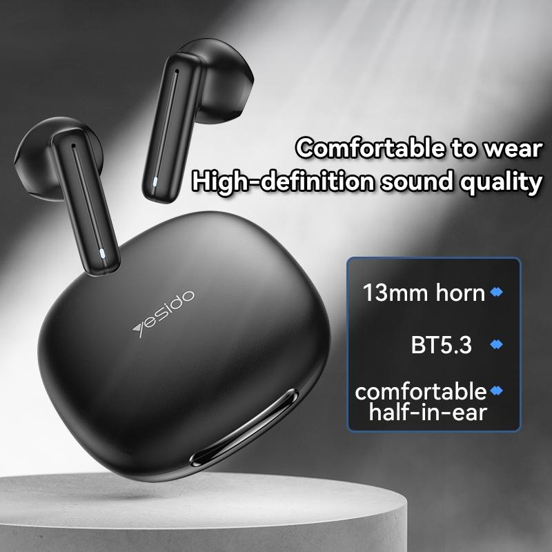 NNEIDS Black Wireless Bluetooth Earphones - Tws25-0