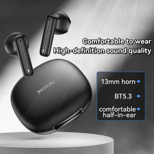 NNEIDS Black Wireless Bluetooth Earphones - Tws25-0